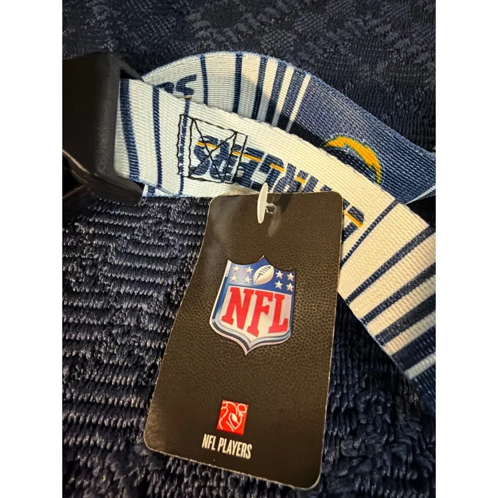 NFL Los Angeles Chargers Dog Harness Blue White Adjustable Pet Gear New W Tags